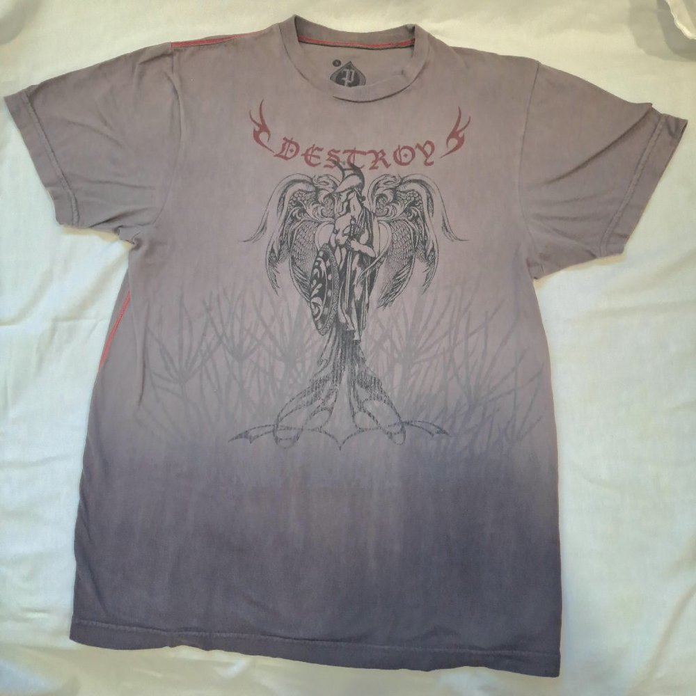Handmade Men's "destroy" Tee by Pathway